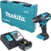 Makita DDF 490 RF1K accuboormachine 18 V 65 Nm borstelloos + 1x accu 3,0 Ah + oplader + koffer
