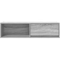 vidaXL TV-kastjes, 2 stuks, grijs Sonoma, 100x31x25,5 cm, houtvezel