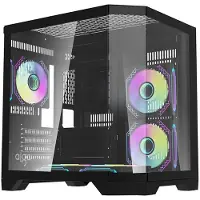 Darkflash Ft350 Computerbehuizing Voor Pc Met 5 Argb-Ventilatoren