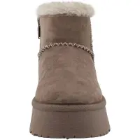 Tom Tailor Boots bruin / lichtgrijs / wit