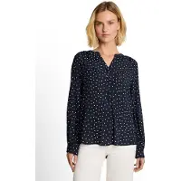 Tom Tailor Blouse navy / wit