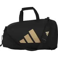 Adidas Boxing 2-in-1 Sporttas - Polyester - Zwart/Goud (Beschikbaar in verschillende maten)