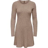 ONLY Gebreide jurk 'ONLIbi' beige