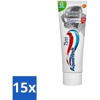 Aquafresh Tandpasta Tandsteen Controle Frisse Adem 75 ml - Bulkverpakking - 15 stuks