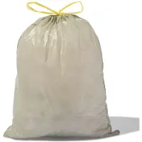 HEMA Huisvuilzakken met trekband 30L - gerecycled plastic - 25 stuks