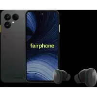 Fairphone 6+ 256GB Zwart 5G + Fairbuds Wireless Zwart