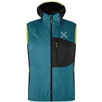 Montura - Traccia Octa Hooded Vest - Synthetische bodywarmer L, turkoois