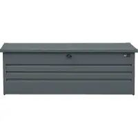 Axi Miles metalen Opbergbox 1000 Antraciet - 185x82x75cm