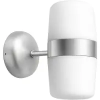 Northern Wandlamp buiten Hall, dimbaar, alu / grijs / zink, Badkamer, Aluminium, Design, Wandlamp buiten
