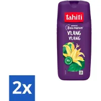 Tahiti 2 x – Douchegel – Ylang Ylang - 315 ml - Douchegel - Ylang Ylang Douchegel - Douchegel Voor Huidverzorging - Exotische Geur Douchegel - Milde Douchegel