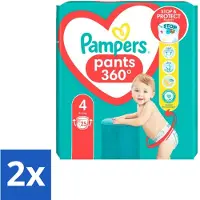 Pampers 2 x – Luierbroekjes – Baby Dry Pants Maat 4 – 25 Luiers - Baby Luier - Droge Luier - Luier Voor Baby - Luier Maat 4 - Luier Voor 9-14 Kg