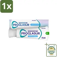 Sensodyne 1 x - Tandpasta - Proglasur Gentle Whitening - Verheldert Glazuur - 75 ml- Tandpasta - Tanden Witter Maken - Tandglazuur Versterken - Tanderosie Beschermen - Fluoride