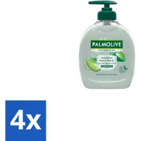 Palmolive 4 x – Handzeep – Hygiene Plus Sensitive – Pompje - 300 ml - Gevoelige Huid - Handzeep - Hygiëne - Aloë Vera - Dermatologisch Getest