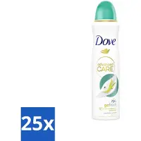 Dove 25 x – Deodorant Spray – Peer & Aloe Vera – 150 ml - Anti-transpirant Spray - Deodorant Spray - Peer En Aloë Vera - Zweetvermindering - Huidverzorging