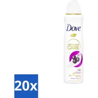 Dove 20 x – Deodorant Spray – Acai Berry & Waterlily – 150 ml - Anti-transpirant Spray - Deodorant Spray - Acai Berry - Waterlily - Zweetvermindering