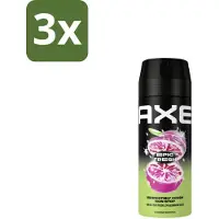Axe 3 x – Deodorant Spray – Epic Fresh – 150 ml - Deodorant Spray - Epic Fresh - Zweetgeur Bestrijding - Frisheid - Energie