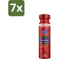 Old Spice 7 x – Deospray – Rockstar – 150 ml - Rockstar - Deodorant Spray - Frisheid - Lichaamsgeur - Energie