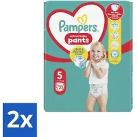 Pampers 2 x – Luierbroekjes – Baby Dry Pants Maat 5 – 22 Luiers - Baby Luier - Droge Luier - Luierbroek - Kind Luier - Droge Luierbroek