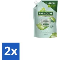 Palmolive 2 x – Handzeep Navulling – Hygiene Plus Sensitive Antibacterieel – 500 ml - Handzeepnavulling - Antibacterieel - Hygiëne - Keukenhygiëne - Anti-geur