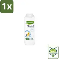 Neutral 1 x Baby Shampoo Parfumvrij 250 ml - Babywas - Babyshampoo - Zachte Babyhuid - Zeepvrije Shampoo - 0% Parfum