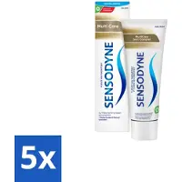 Sensodyne 5 x - Tandpasta - MultiCare - Complete Tandverzorging - 75 ml - Gevoelige Tanden - Tandpasta - Tandverzorging - Tandplak - Tandvlees