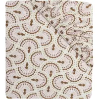 Jollein Hoeslaken Ledikant - 70/75x140/150cm - Jersey - Soft Plumes