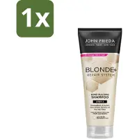 John Frieda 1 x – Shampoo – Blonde+ Repair Bond Building – Herstellend – 250 ml - Koffiezetapparaat