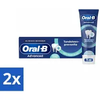 Oral-B 2 x - Professional – Tandpasta – Tandsteencontrole – Reinigingskristallen – 75 ml - Tandpasta - Tandsteen - Reinigingskristallen - Fluoridetandpasta - Tandplak