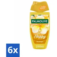 Palmolive 6 x Douchegel Aroma Essence Forever Happy 250 ml - Douchegel - Frangipani - Neroli - - Aroma Essence