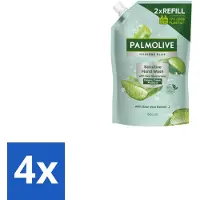 Palmolive 4 x – Handzeep Navulling – Hygiene Plus Sensitive Antibacterieel – 500 ml - Handzeepnavulling - Antibacterieel - Hygiëne - Keukenhygiëne - Anti-geur