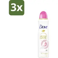 Dove 3 x – Deodorant Spray – Beauty Finish – 150 ml - Anti-transpirant Spray - Beauty Finish - Deodorant Spray - Huidbescherming - Stralende Huid