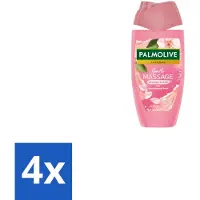 Palmolive 4 x – Douchescrub – Thermal Cherry Blossom – 250 ml - Douchegel - Body Scrub - Exfoliatie - Huid Verzorging - Kersenbloesem