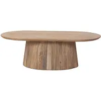 Giga Meubel Salontafel Salvador Naturel Ovaal 120cm