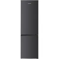 Heinner Koel-vriescombinatie 253 liter – No Frost – Vrijstaand – 39 dB – Energielabel E – Supervriezen – Antracietgrijs – Inverter – 5 jaar garantie