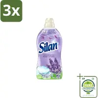 Silan 3 x – Wasverzachter – Lavendelgeluk – 1144 ml - Grootverpakking - Wasverzachter - Wasverzachter Lavendel - Wasverzachter Voor Kleding - Wasverzachter Voor Textiel - Wasverzachter Voor Wasmachine