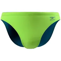 Speedo Solid Swimming Brief Groen 32 Man