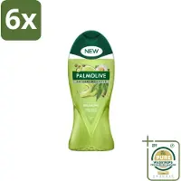 Palmolive - Natural Wellness - Douchegel - Balancing - Ontspannend & Fris - 250 ml - Voordeelverpakking - 6 stuks - Wellness - Balans