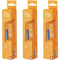 Curaprox Be You Tandpasta Pure Happiness - 3 x 60 ml - Voordeelverpakking