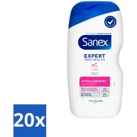 Sanex 20 x – Douchegel – Expert Skin Health Hypoallergeen – 400 ml - Kabel - Kabels - Kabelsysteem - Kabelsysteem