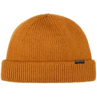 Petrol Industries - Heren Grofgebreide beanie milltrail - Oranje - Maat OS