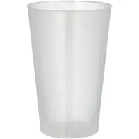 Papstar Herbruikbare drink/bierbekers PP 0,4 l Ø 8,6 cm · 13 cm reusable bierglas (20 stuks)