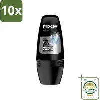 Axe 10 x - Deodorant Roller - 48hrs Anti Sweat - Ice Chill - Anti-transpirant - 50 ml - Grootverpakking - 48 Uur Bescherming - Deodorant Roller - Anti Transpirant - Zweet Bevochtiging - Frisse Geur