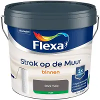 Flexa - Strak Op De Muur Binnen Mat - Dark Tulip - Mengverf - 5 L