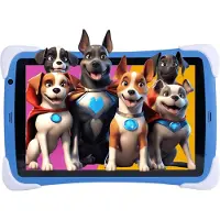 BALOU ChildTab XL Kindertablet 10.1 inch - Blauw - 64GB + 4GB RAM - Inclusief Gratis Screenprotector - Ouderlijk Toezicht & Lange Batterijduur