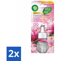 Air Wick 2 x - Essential Oil Refill - Ocean Mist & Lotus Blossom - Luchtverfrisser - Geur - Essentiële Oliën - Zeegeur - Lotus