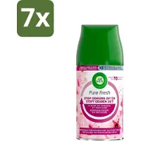 Air Wick 7 x Freshmatic Max Pure Fresh Cherry Blossom & Orchid 250 ml - Aziatische Kersenbloesem - Luchtverfrisser - Geurverspreider - Geur - Geurstop