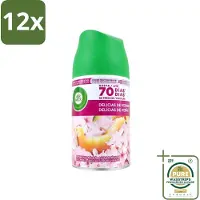Air Wick - Luchtverfrisser Navulling - Zalige Zomer - Automatische Spray - 250 ml - Voordeelverpakking - 12 stuks - Automatische Geur - Geurstop Technologie