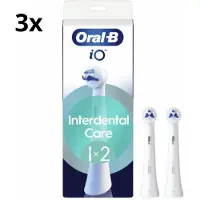 Oral-B Oral B Opzetborstels iO Interdental Clean - 3 x 2 stuks