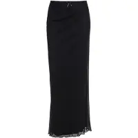 Brave Soul - Rok - Polyester - Vrouwen - Maat S - zwart