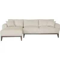 Giga Meubel Chaise Longue Bank Bordeaux 3-zits Links Beige